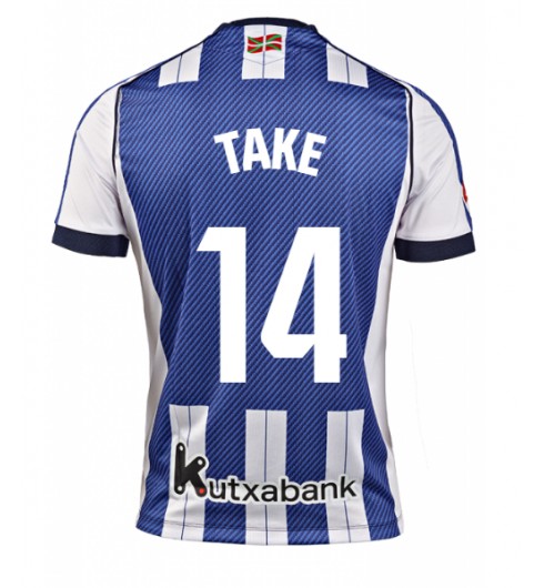 Real Sociedad Takefusa Kubo #14 Domácí Dres 2025-26 Krátký Rukáv Real Sociedad Takefusa Kubo #14 Domácí Dres 2025-26 Krátký Rukáv